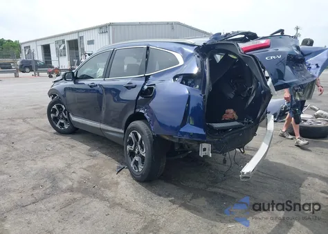 2017 Honda Cr-V Touring из США, поврежденный, VIN 5J6RW1H96HL013757